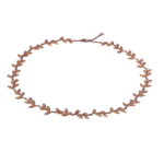 LE TACHA Moonlight Peony Necklace in Rosegold Peony Flower Necklace Inspired by Moonlight Glow สร้อยคอ LE TACHA กลีบโบตั่น โรสโกลด